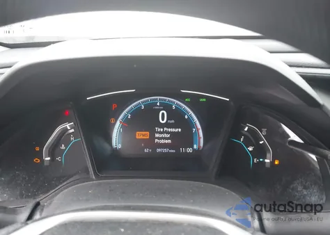 2020 Honda Civic Lx из США, поврежденный, VIN 19XFC2F63LE024653